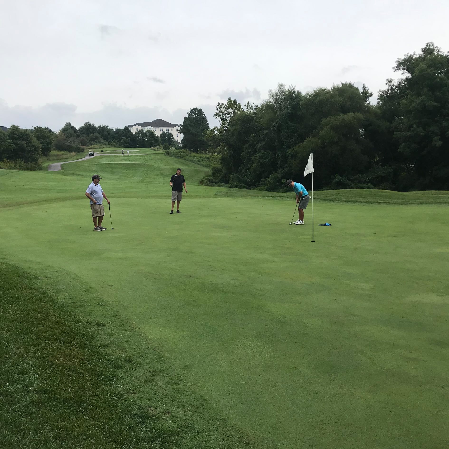 SURVPATH members on the green