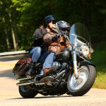 Shawn Nelson on his bike