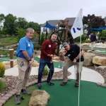 Employees Golfing