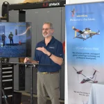 Mark Butkiewicz speaking at the annual Design-Build-Vertical Flight (DBVF)