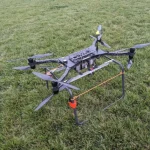 One of SURVICE's drones at the fundraiser.