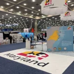 Maryland display at the International Offshore Partnering Forum