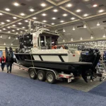 boat at the International Offshore Partnering Forum