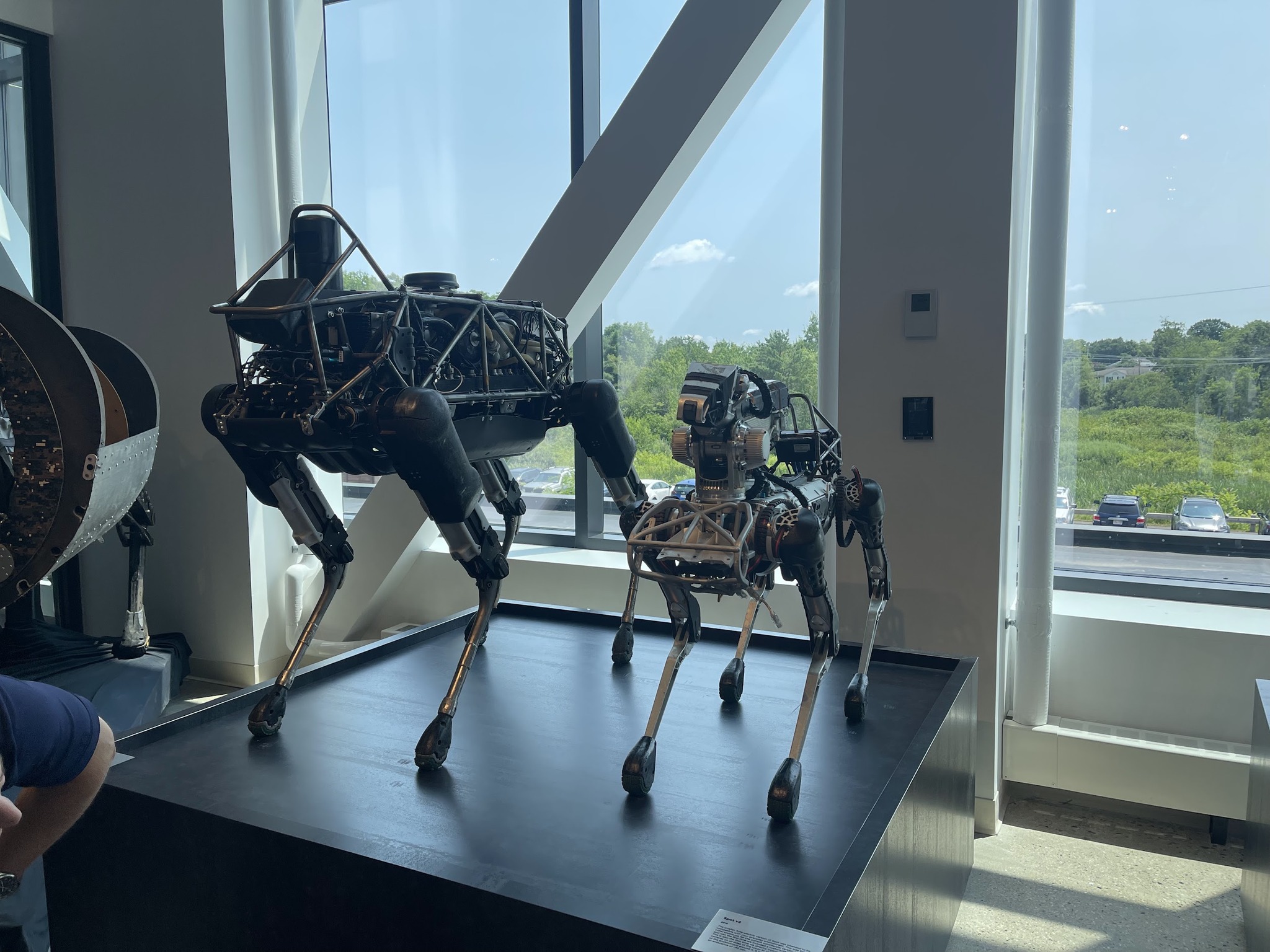 The technology at the Boston Dynamics facilities.