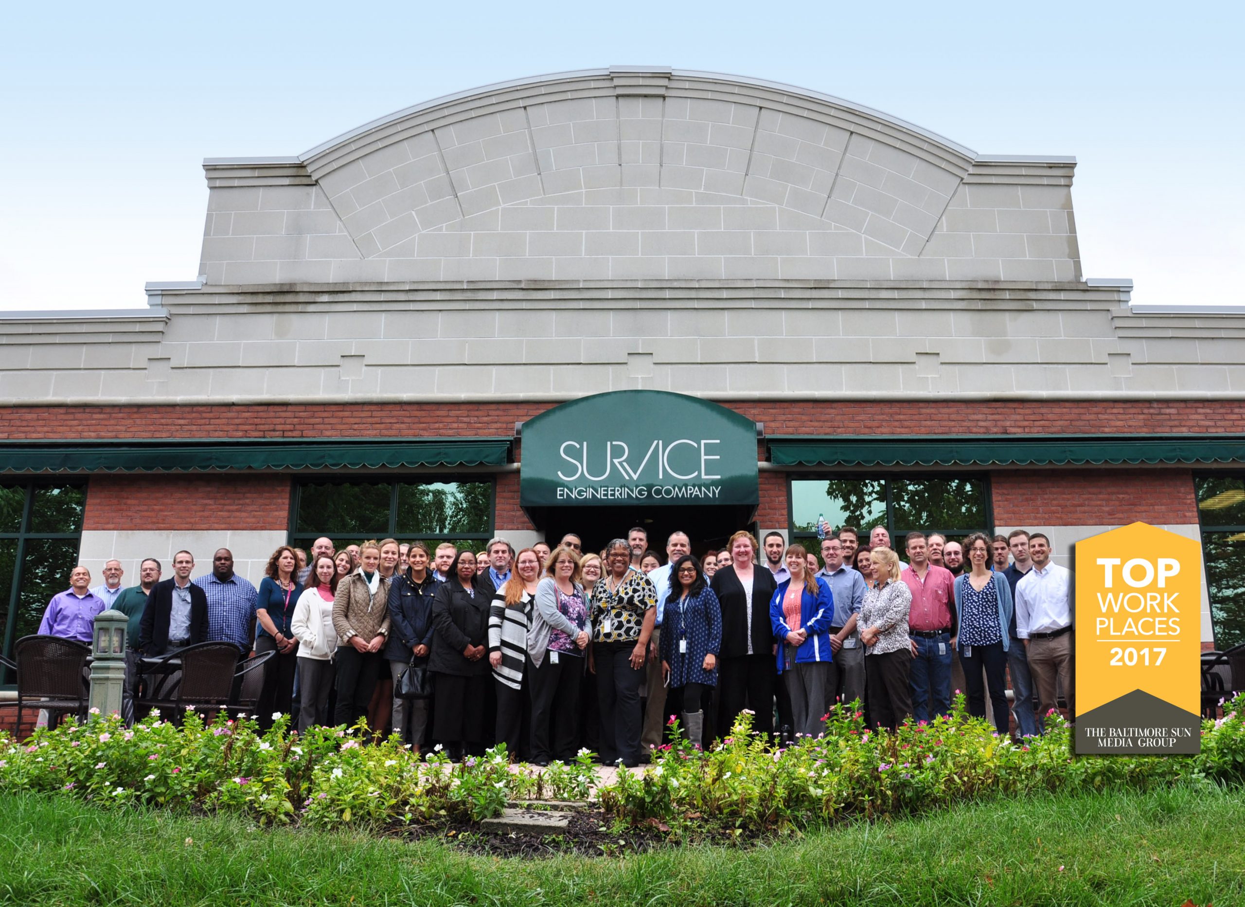 SURVICE employees at AAO location