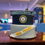 Navy 100 years cake