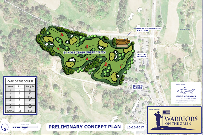 Preliminary Concept Plan for Golf Course