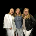 LeAnne with her daughters at her youngest daughter Hannah’s graduation.
