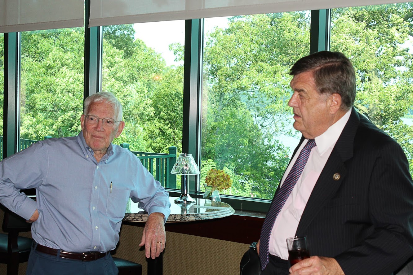 SURVICE founder, Jim Foulk with Congressman C.A. Dutch Ruppersberger