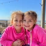 Megan's daughters, Piper and Ellie