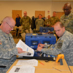 Conducting Technical Manual ™ Verification on troubleshooting procedures at the Mallette Training Facility, Aberdeen Proving Grounds, MD.