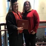 LeAnne at her daughter Tyler's graduation.