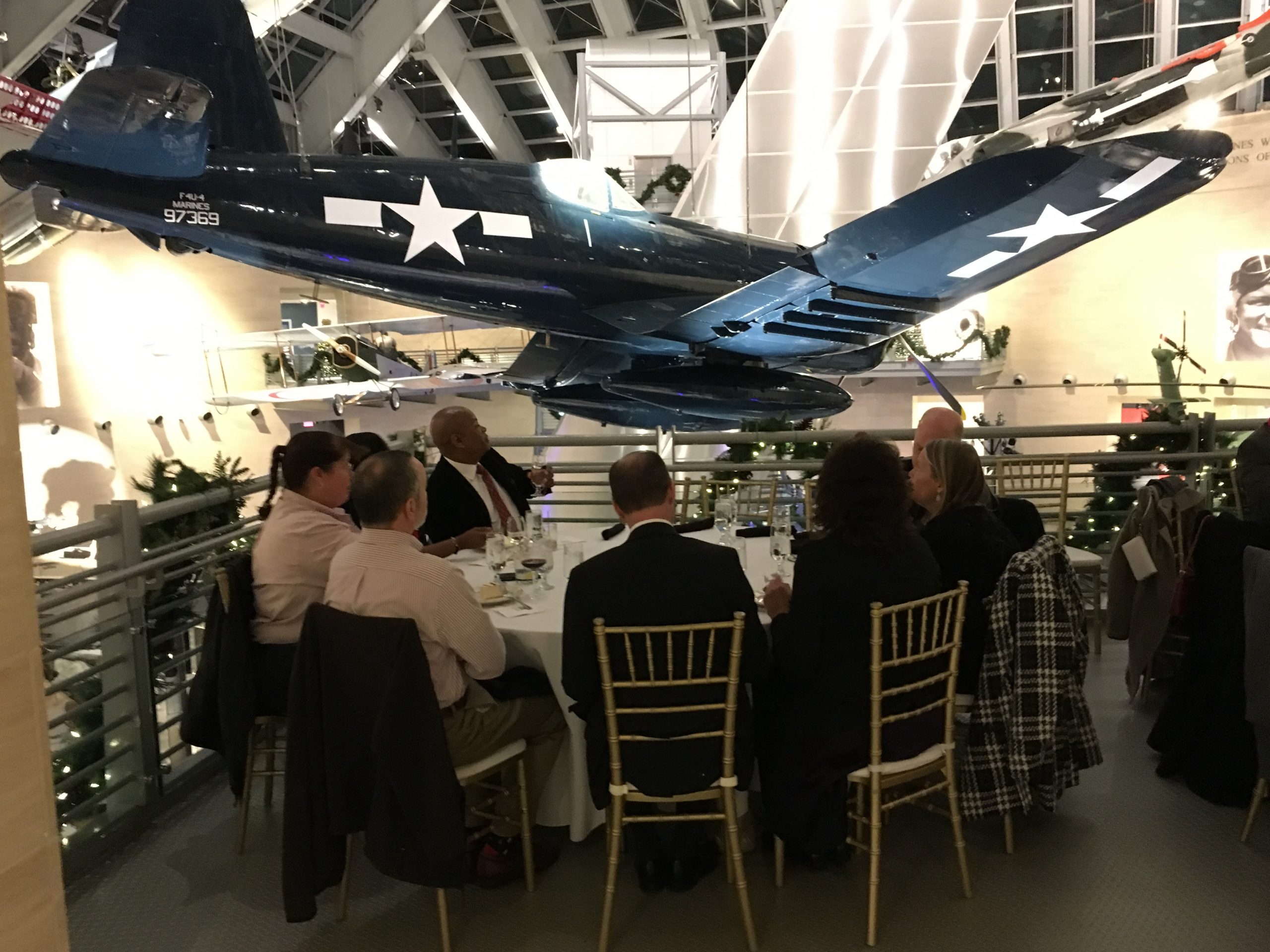Dinner at the National Museum of the Marine Corps